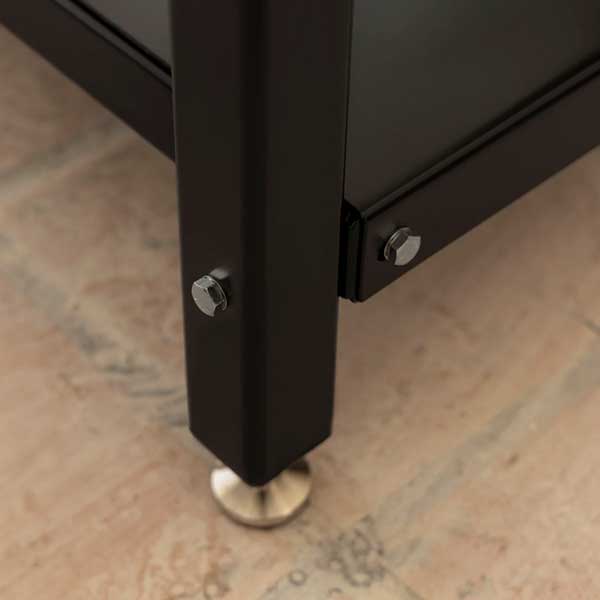 Wedging Table Close Up Adjustable Feet