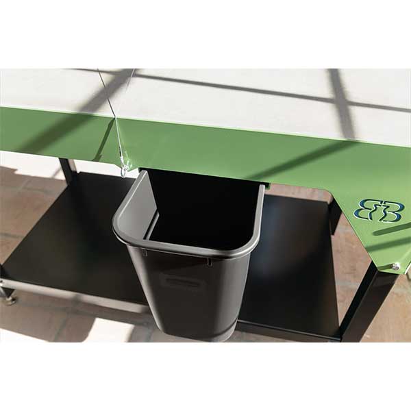 Bluebird Wedging Table Front Reclaim Bucket Open View
