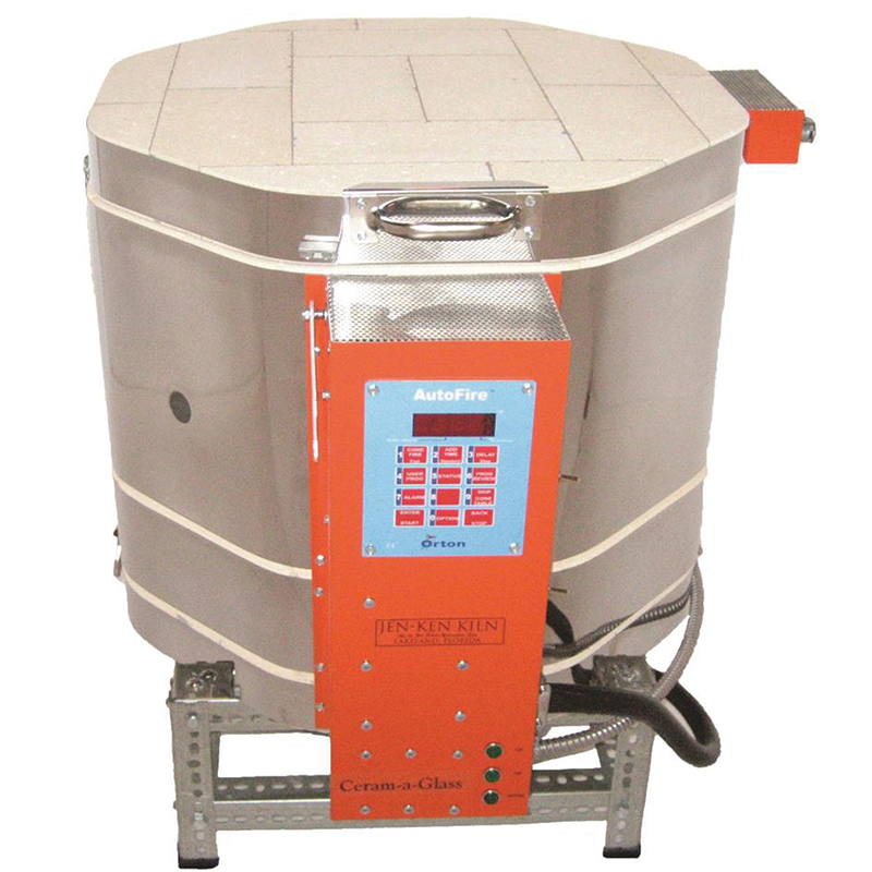 Jen-Ken AF 1815 Ceram-a-Glass Kiln Front Closed