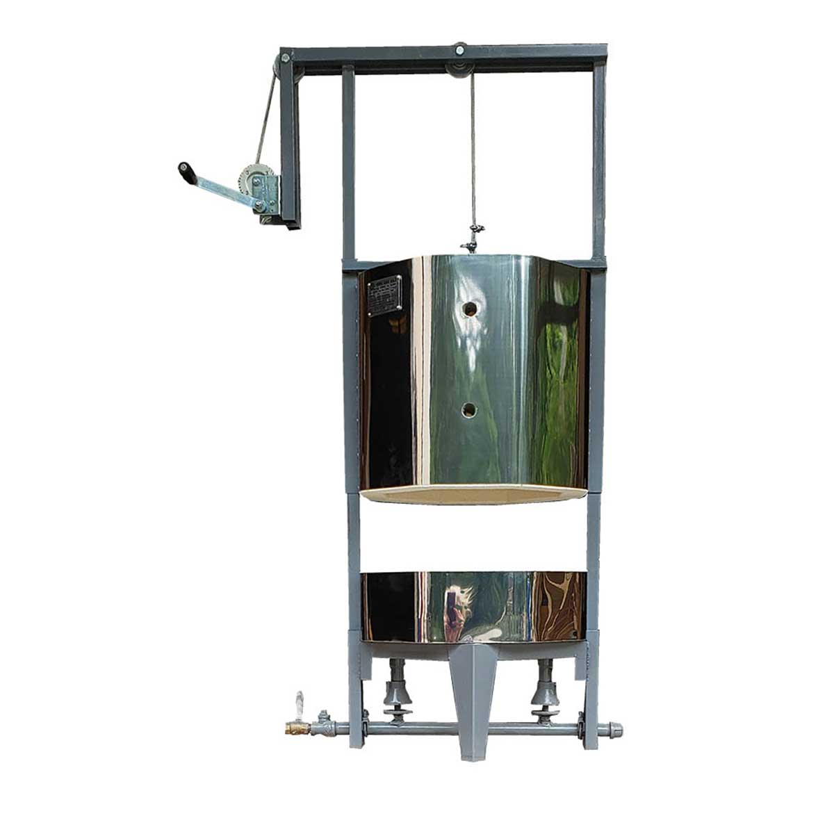 Olympic 18 Raku Kiln Front Open View