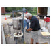 Olympic Kilns 23 Raku Kiln in Use