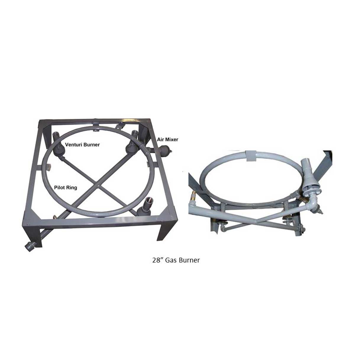 Olympic Gas Kiln 2827G Ignition System View
